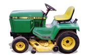 John Deere 316 lawn tractor photo