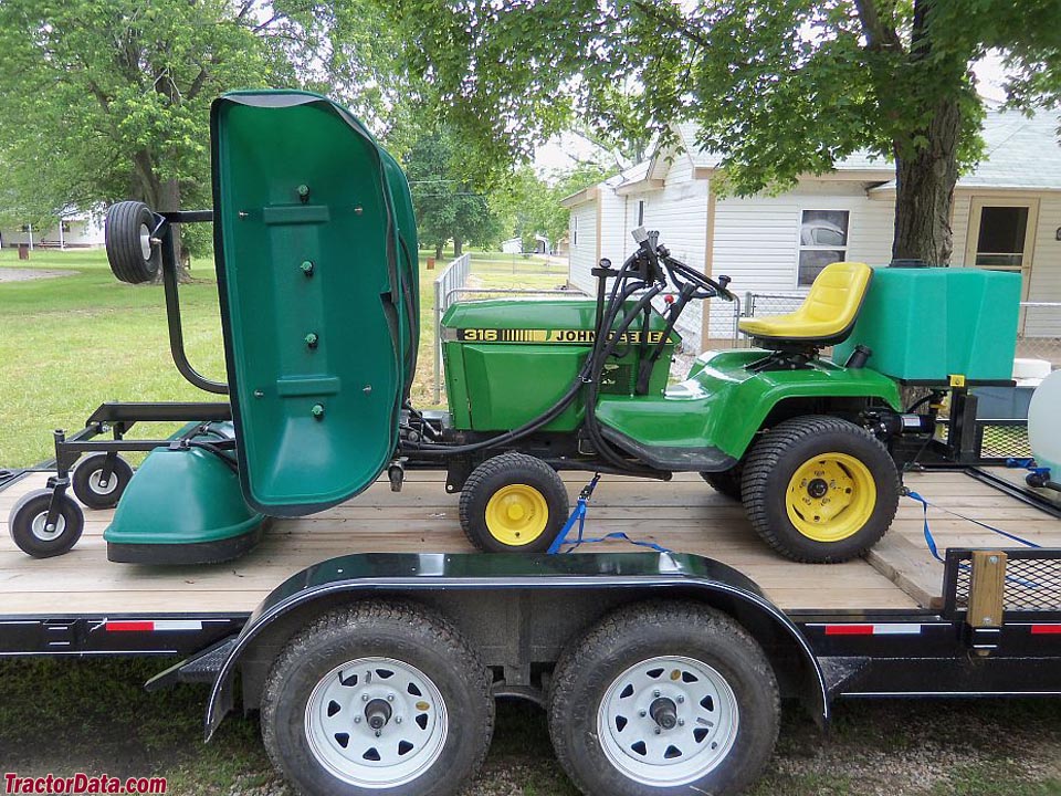 Tractordata Com John Deere 316 Tractor