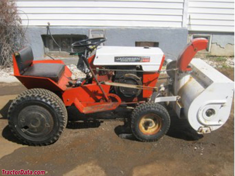 Jacobsen 1450 Super Chief with snowblower.