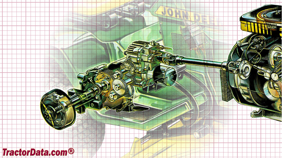 John Deere 318 transmission image