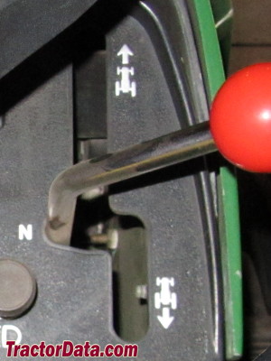 John Deere 318 transmission controls