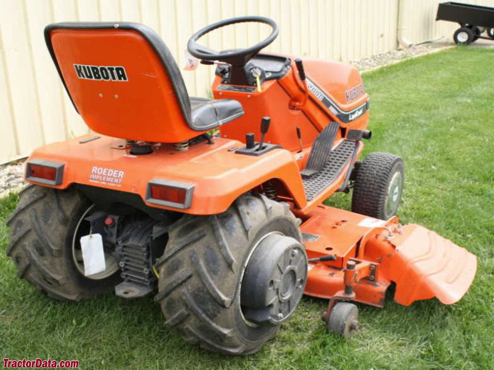 Kubota G2000 tractor photos information