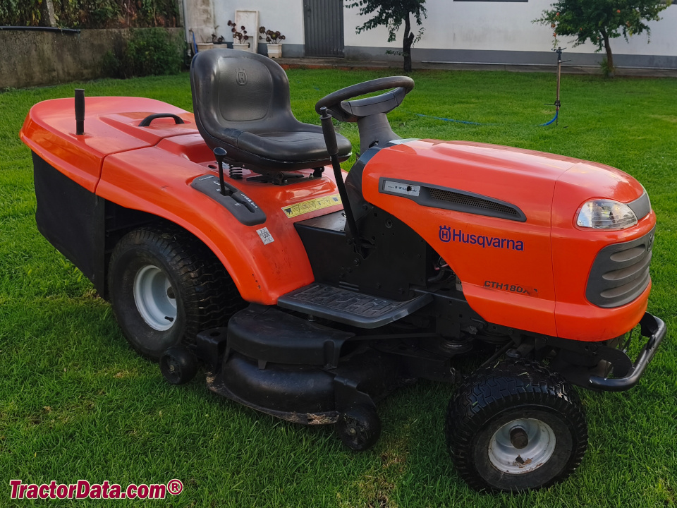 Husqvarna CTH180 XP lawn tractor.