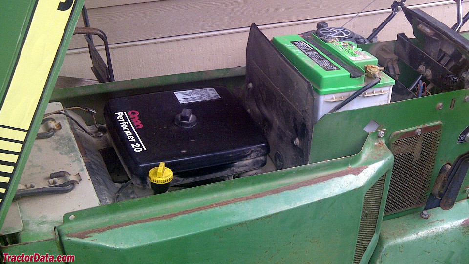 John deere 420 garden online tractor engine