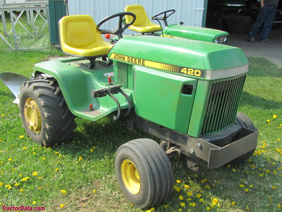 John Deere 420 Garden Tractor Attachments - Pin on John Deere 420