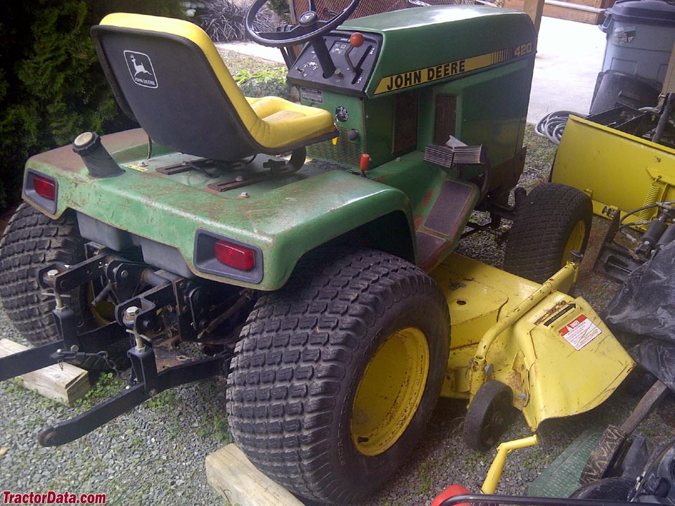 Tractordata Com John Deere 420 Tractor Information