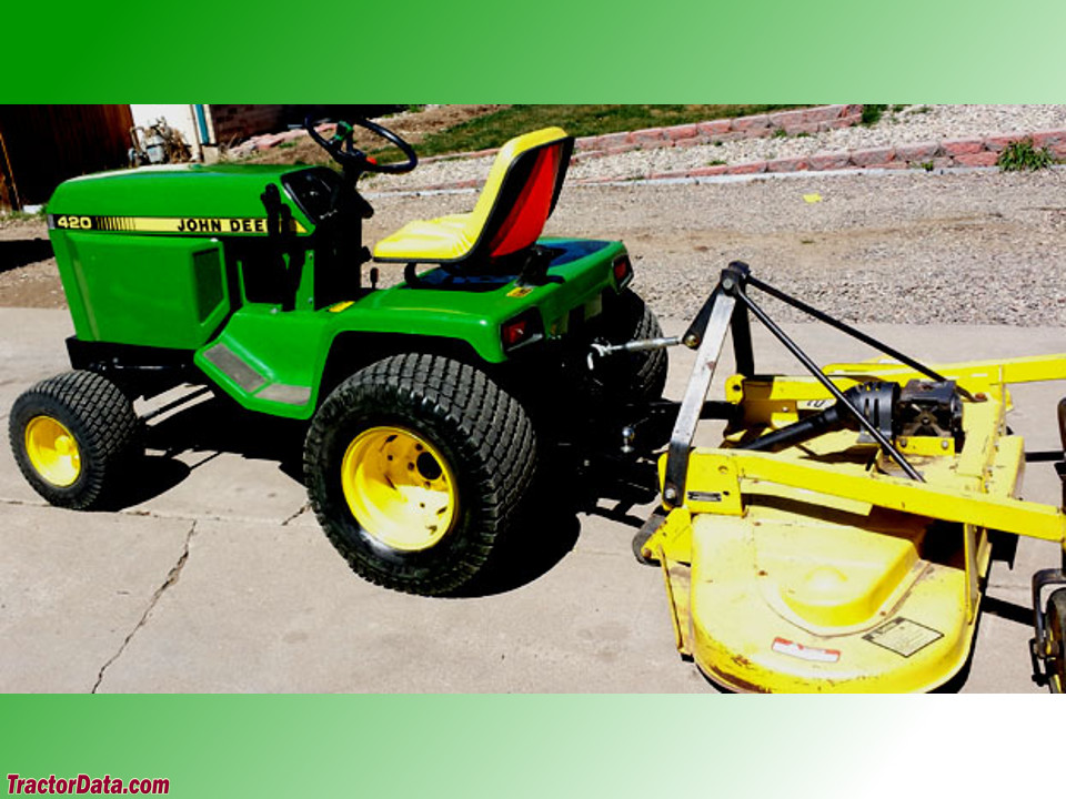 Tractordata Com John Deere 420 Tractor Photos Information