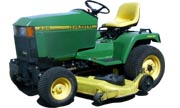 John Deere 425 tractor photo