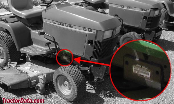 I Have A Deere 425 Garden Tractor The Composite Gear On The