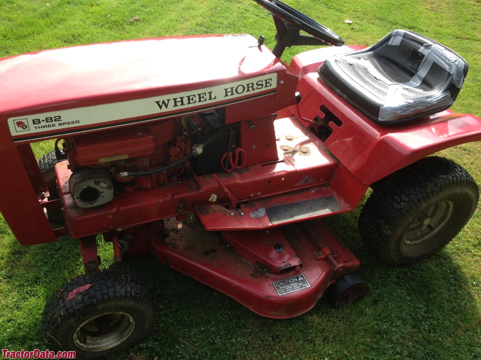 Wheel Horse B82, left side.