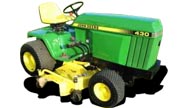 John Deere 430 lawn tractor photo