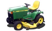 John Deere 445 tractor photo