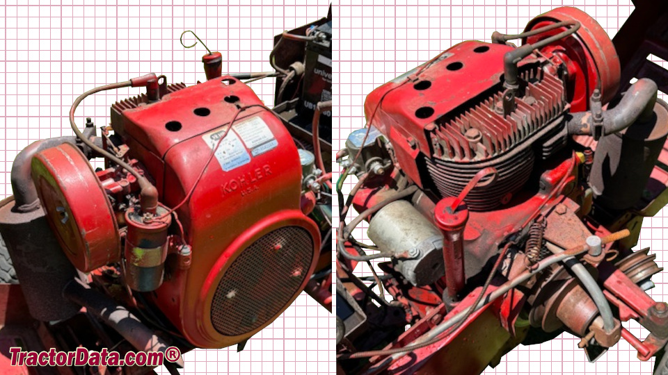 Wheel Horse C-121 engine image