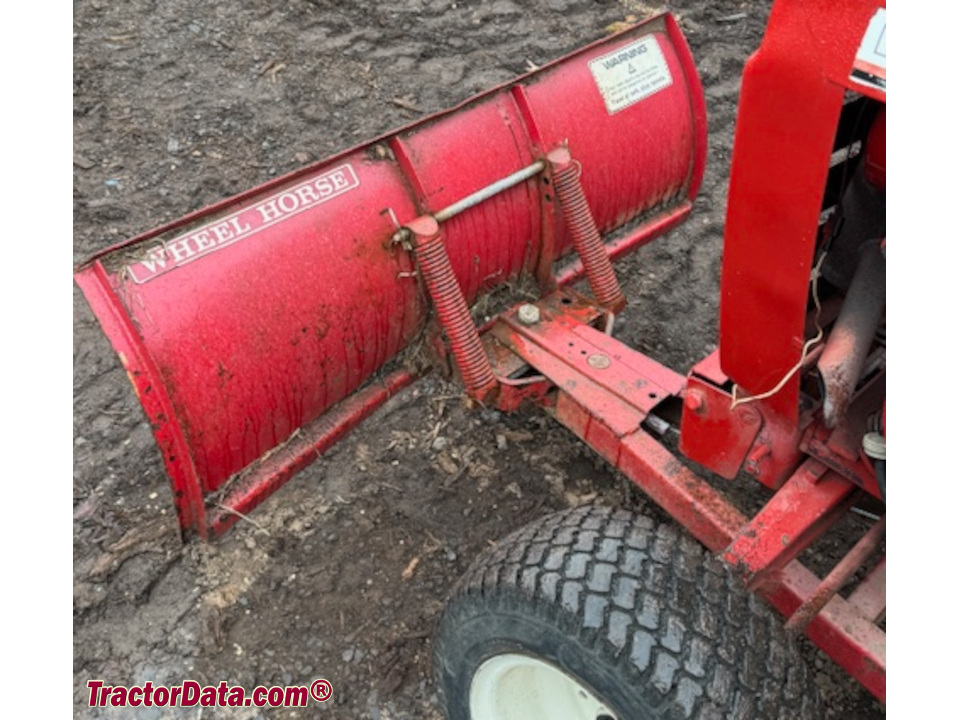 Wheel Horse 42-inch front plow mounting.