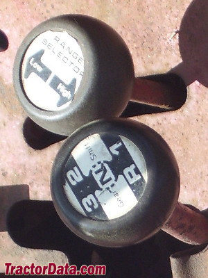 Wheel Horse C-160 transmission controls