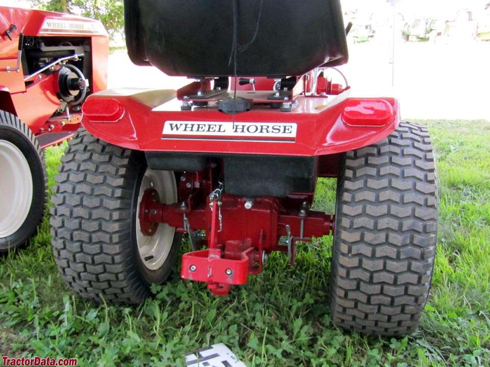 Wheel Horse C-161 Automatic (hydrostatic)., rear view.