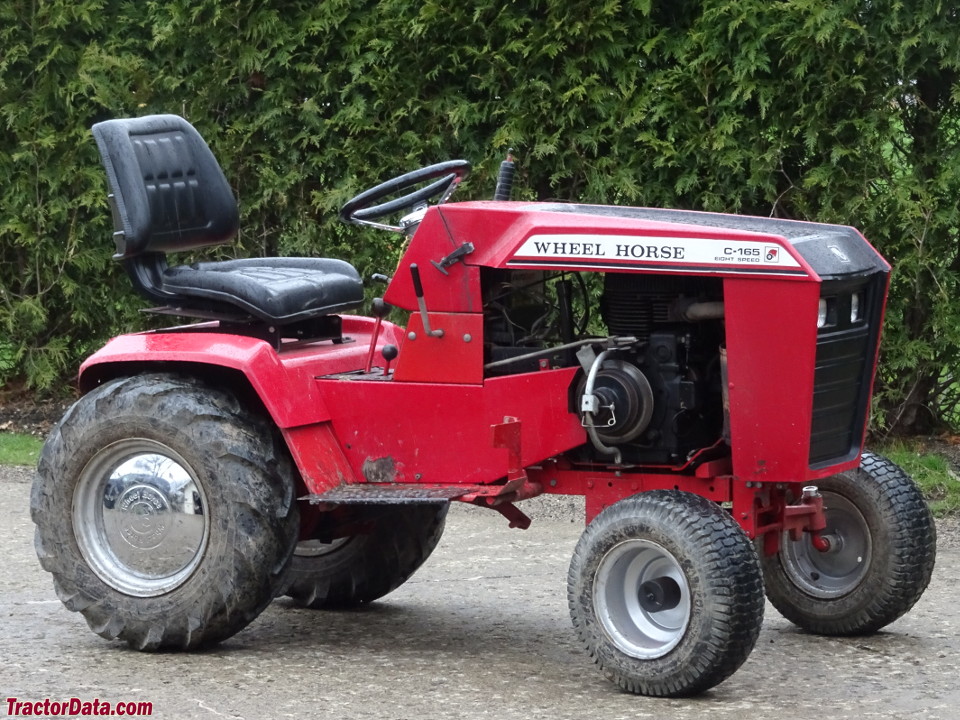 Wheel Horse C-165, right side.