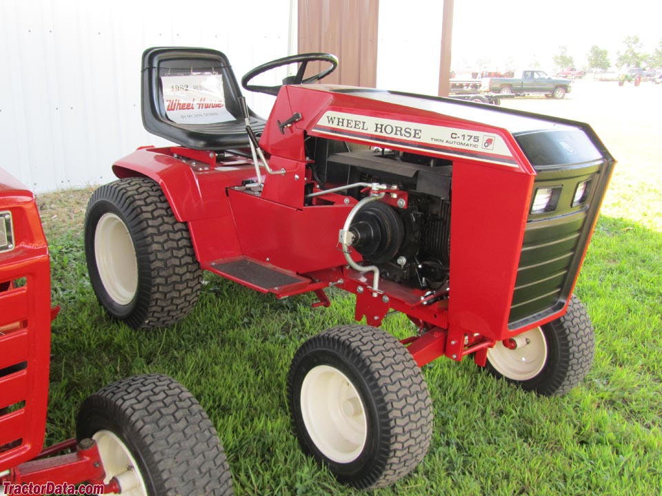 Wheel Horse C175 tractor photos information