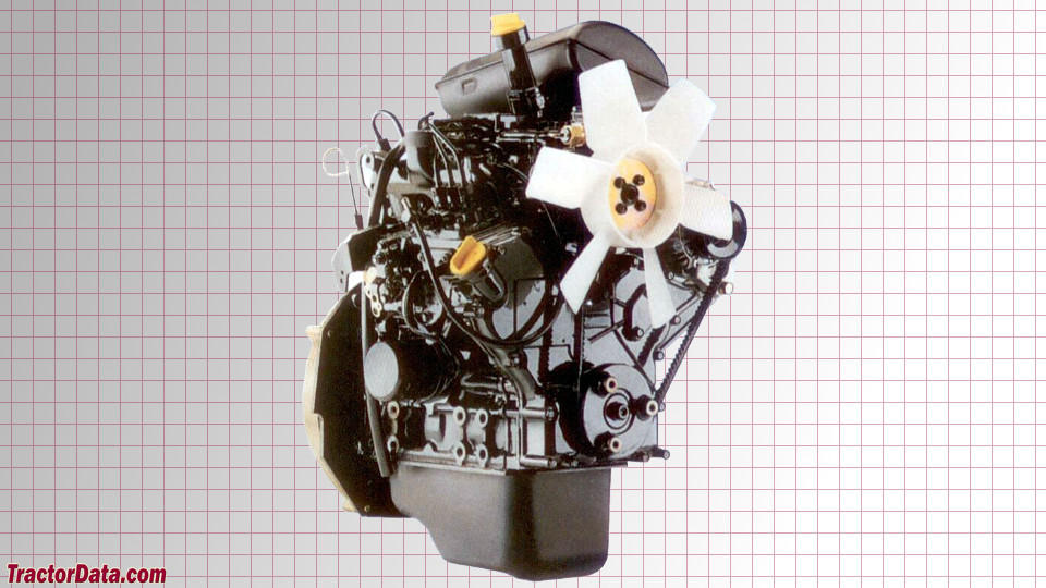 John Deere 455 engine image