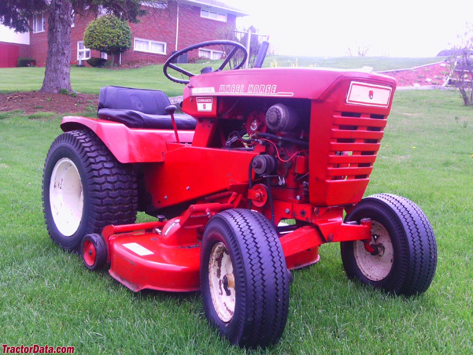 TractorData Wheel Horse Commando 8 tractor information