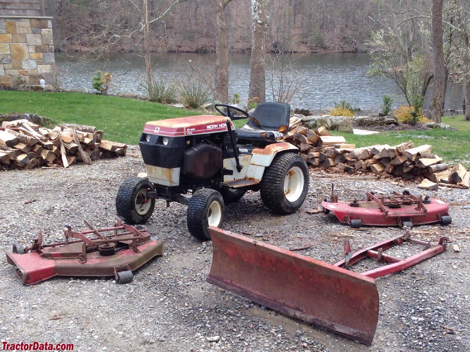 Wheel Horse GT-1600 with attachments.