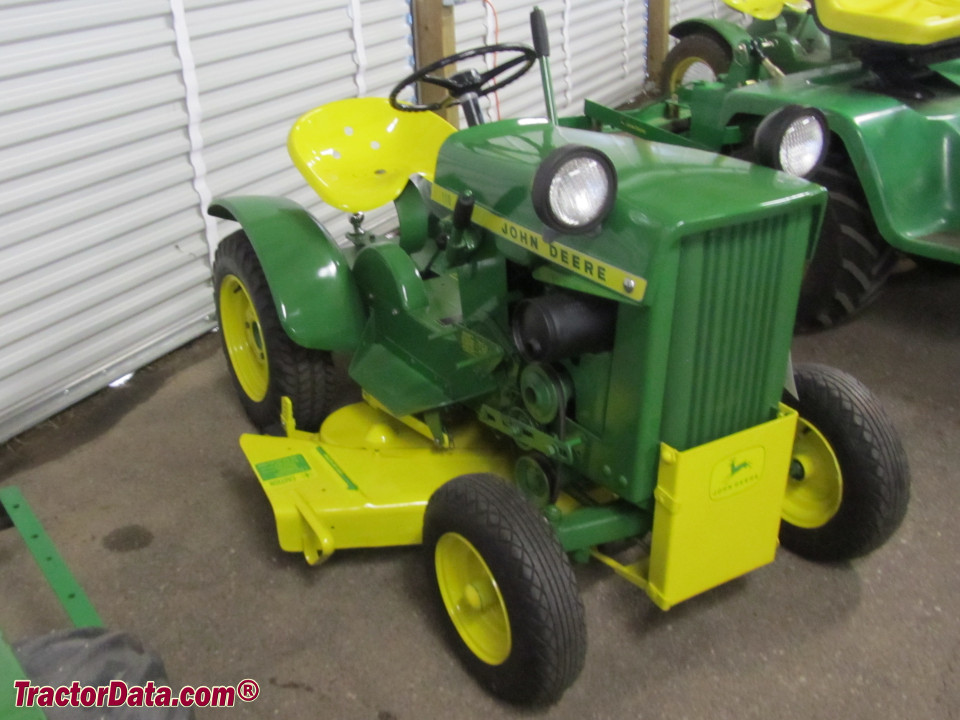 1964 John Deere 110 with optional lights.