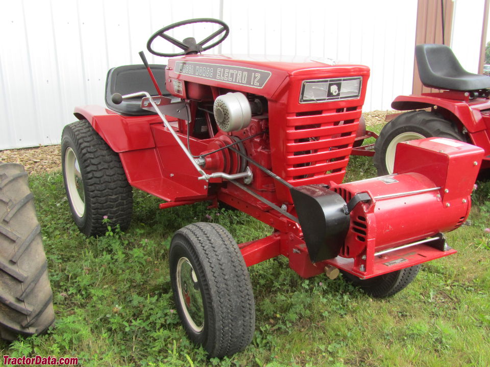 Wheel Horse Electro 12 with pto-driven generator.