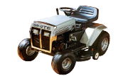 White T-100 lawn tractor photo