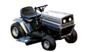 White T-110 lawn tractor photo