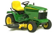 John Deere GT245 tractor photo