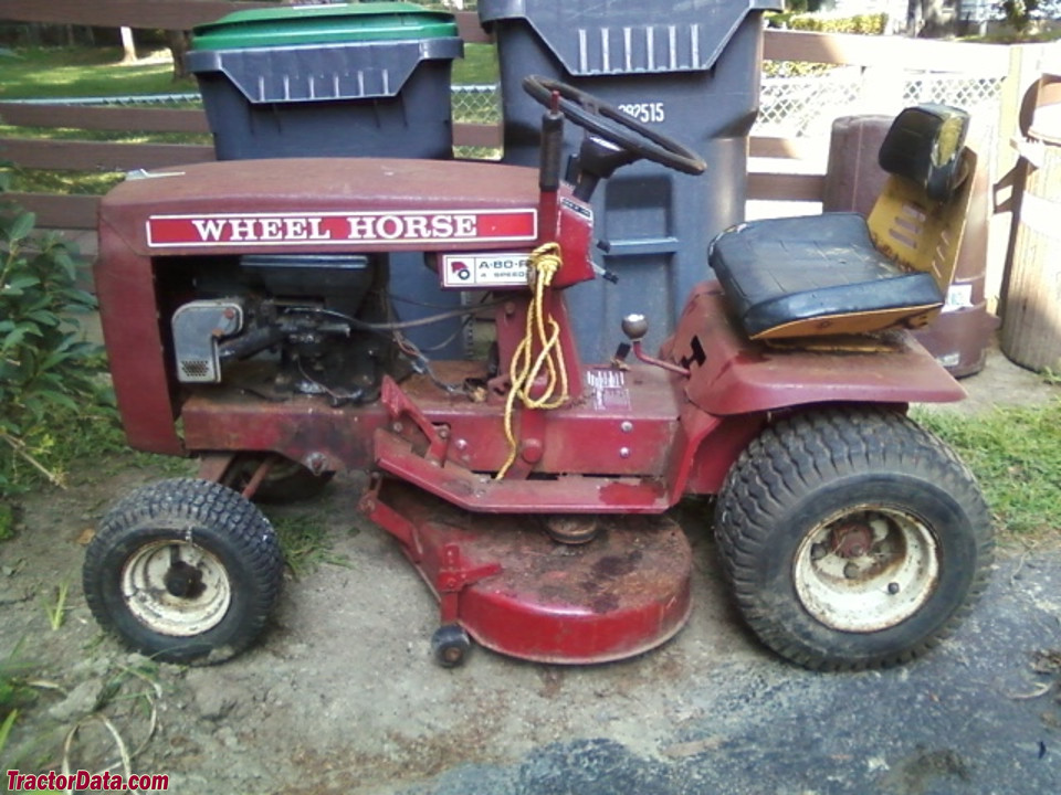 Wheel Horse A-80 with mower deck.