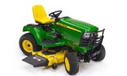John Deere X729 tractor photo