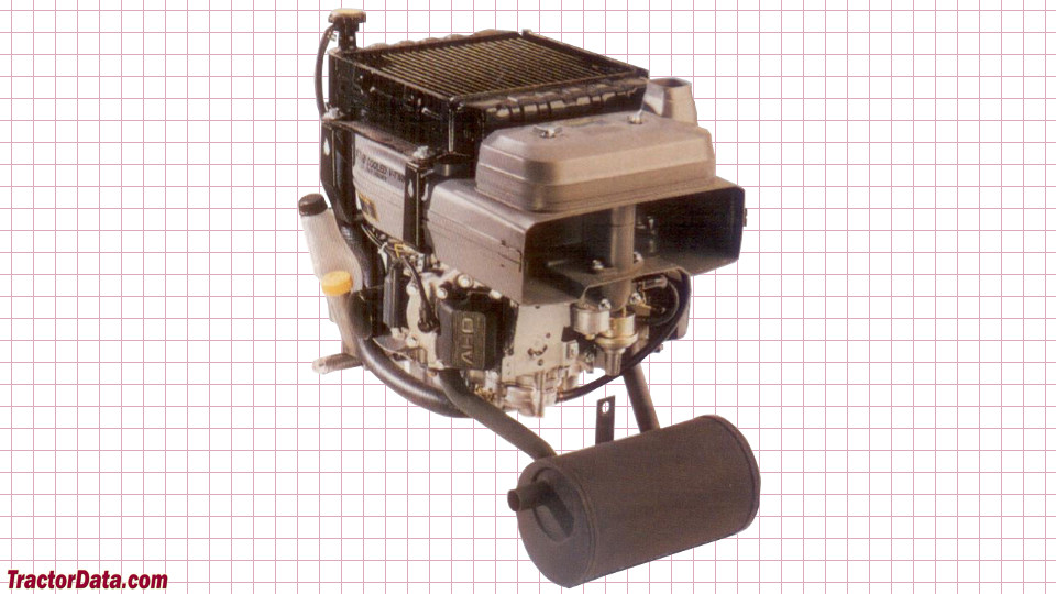 John Deere 345 engine image