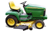John Deere 345 lawn tractor photo