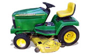 John Deere 335 lawn tractor photo