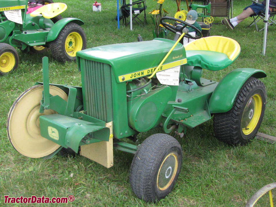 John Deere model 112H with front 540-rpm PTO.