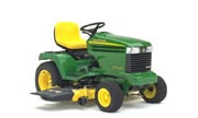 John Deere GX345 tractor photo