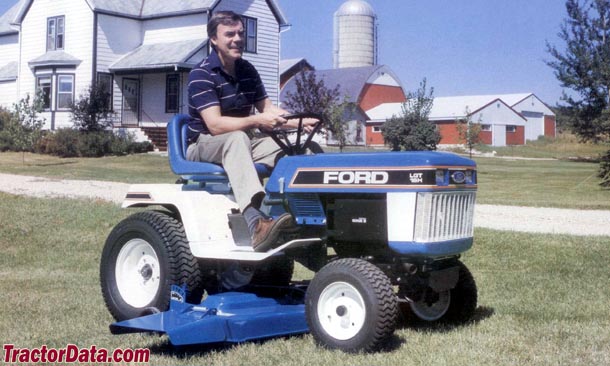Ford lgt 18h lawn tractor #4