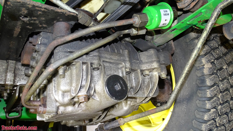 John Deere GX355 transmission image