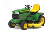 John Deere GX355 tractor photo