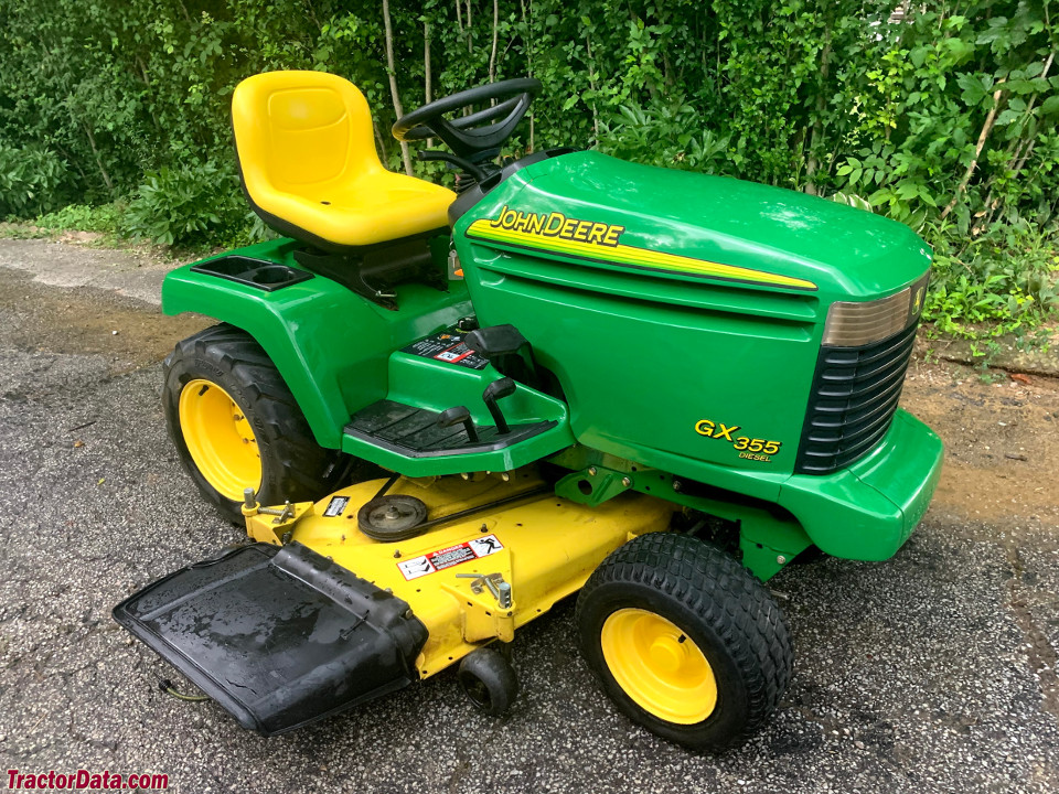 John Deere GX355, right side.