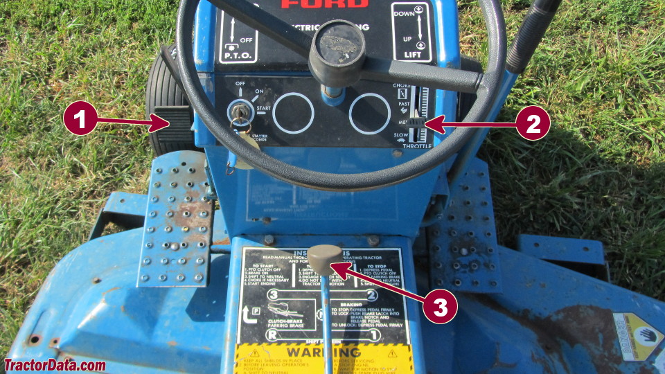 Ford LT-110 transmission controls