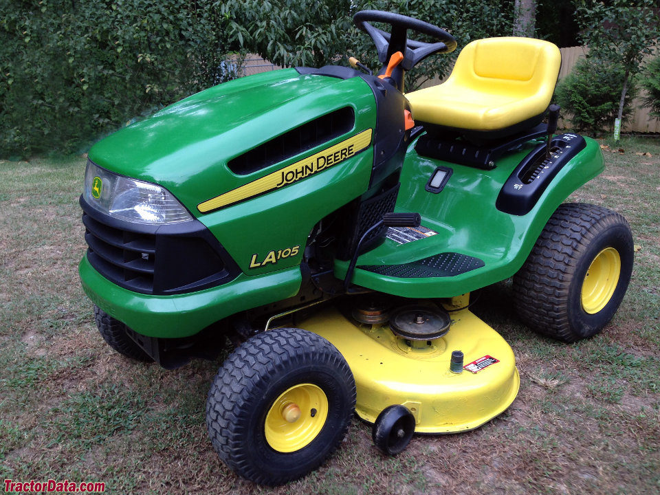 John Deere LA105, left side.