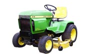 John Deere 316 lawn tractor photo