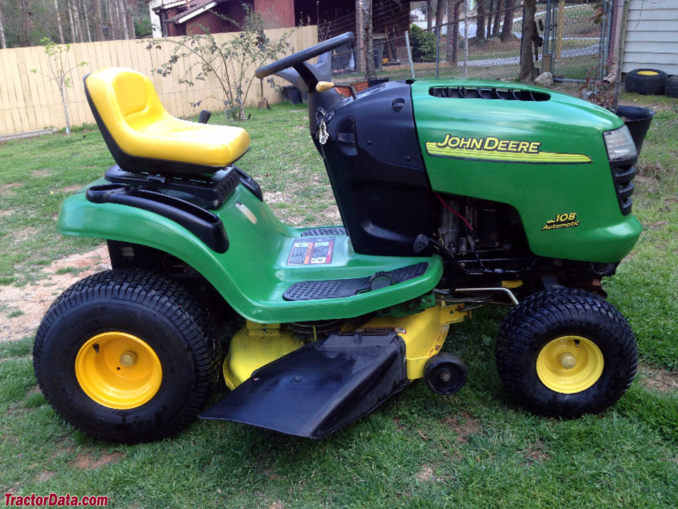 TractorData.com John Deere L108 tractor photos information