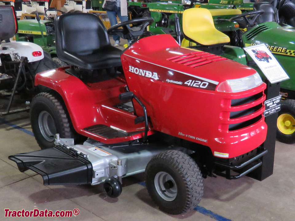 Honda HA4120 lawn tractor.