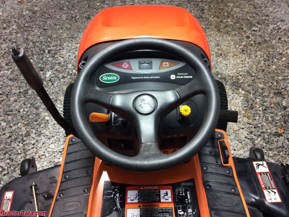 Scotts S2554 tractor photos information