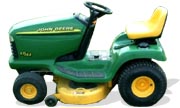 John Deere LT155 tractor photo
