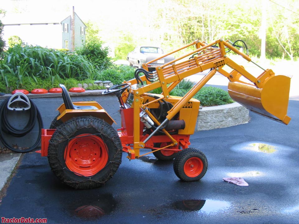 1971 Case model 444 with loader.