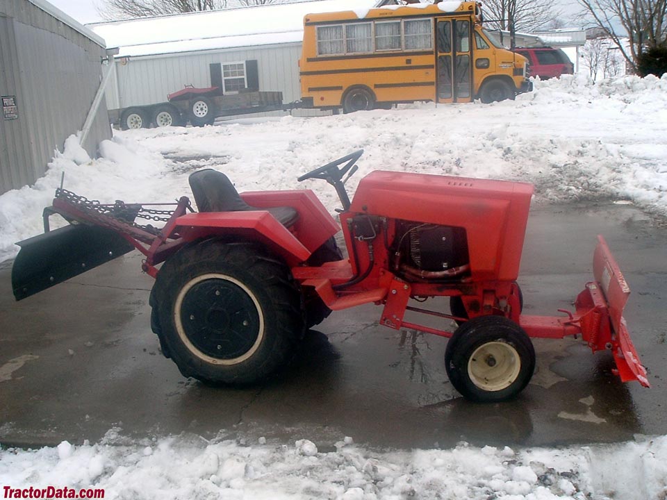 Case/Ingersoll 448 with front and rear blades.